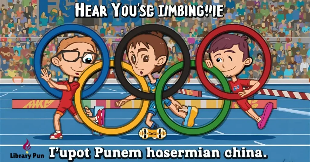 Olympic Puns Captions