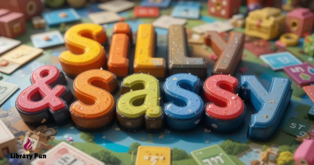 Silly And Sassy Board Game Wordplay