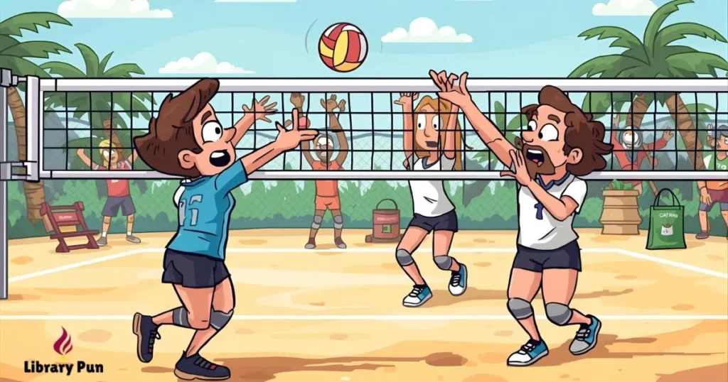 Volleyball Puns