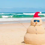 Christmas Beach Puns