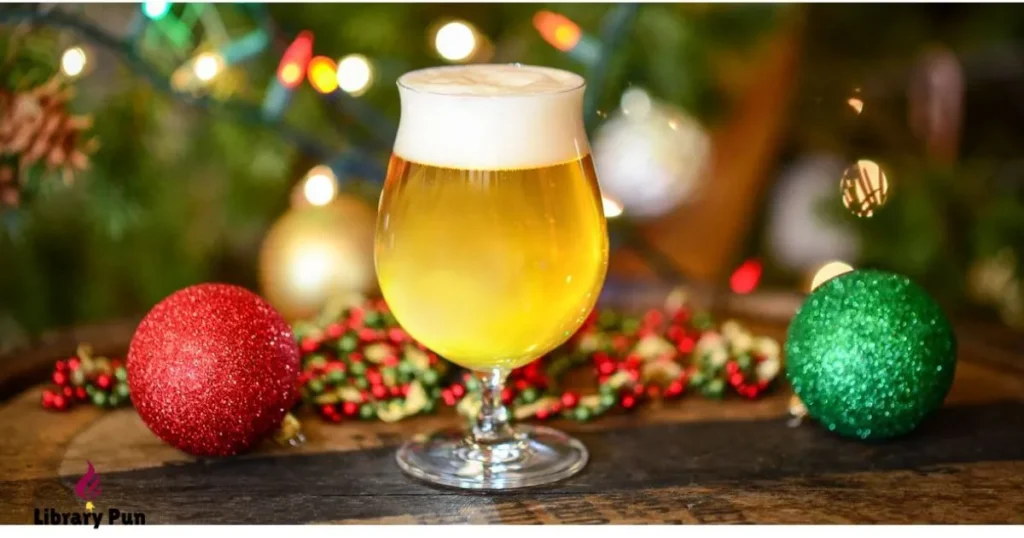 Christmas Drink Puns for Parties