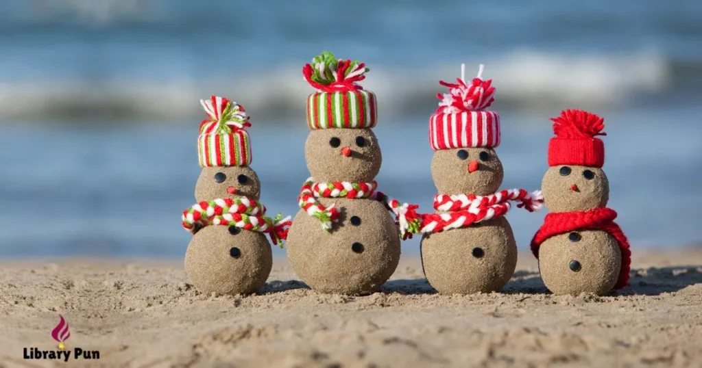 Cute Christmas Beach Puns