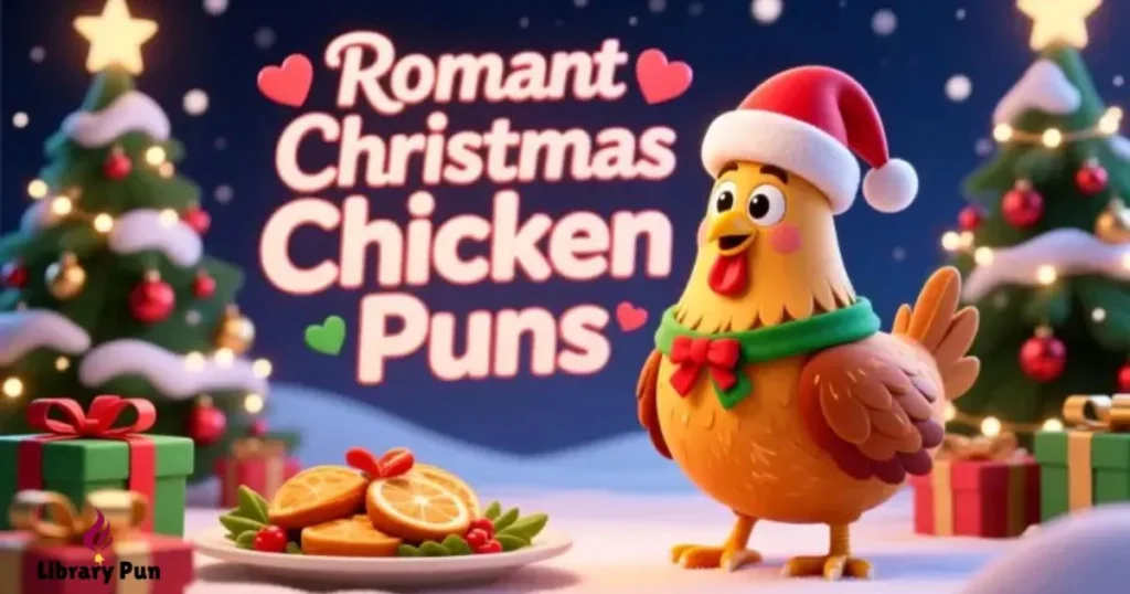 Romantic Christmas Chicken Puns