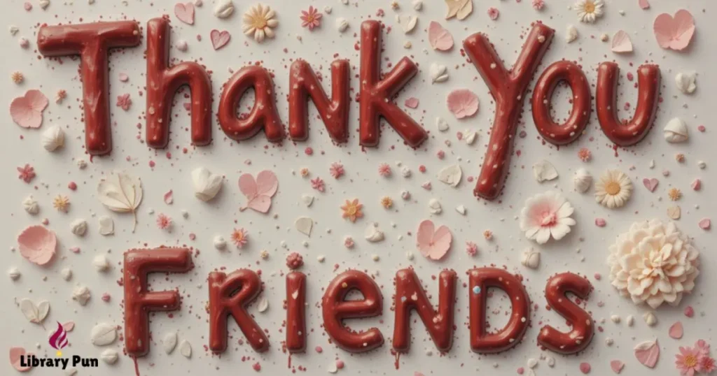 Thank you puns for Friends