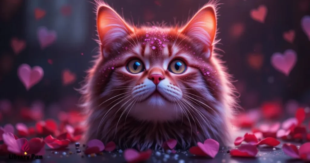 Valentine’s Day Cat Puns