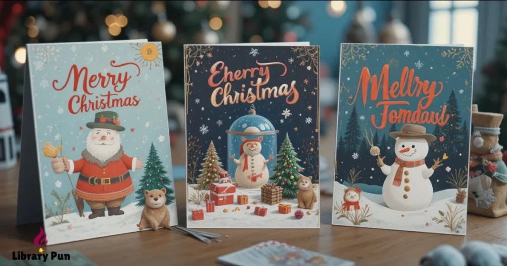 Christmas Cards Puns Captions