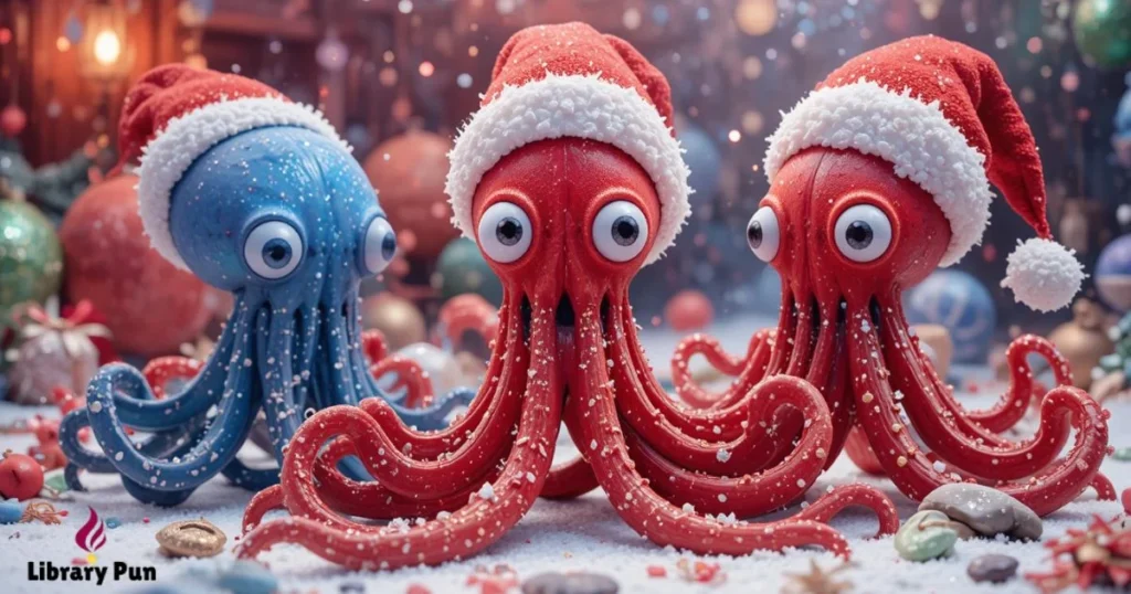 Christmas Squid Puns
