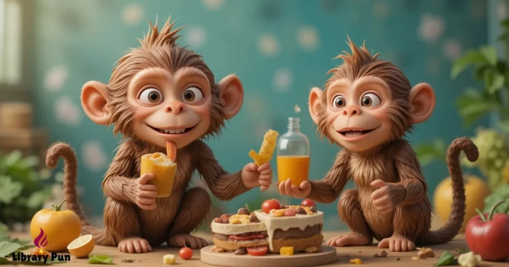 Foodie Monkey Puns