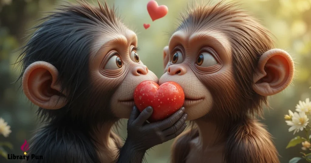 Monkey Puns Love