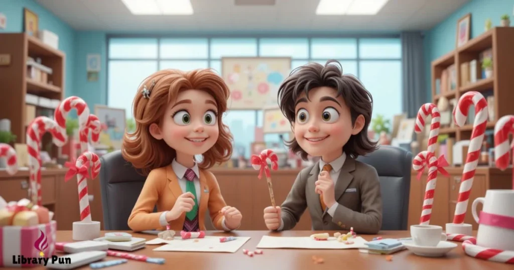 Office And Employee Candy Cane Puns