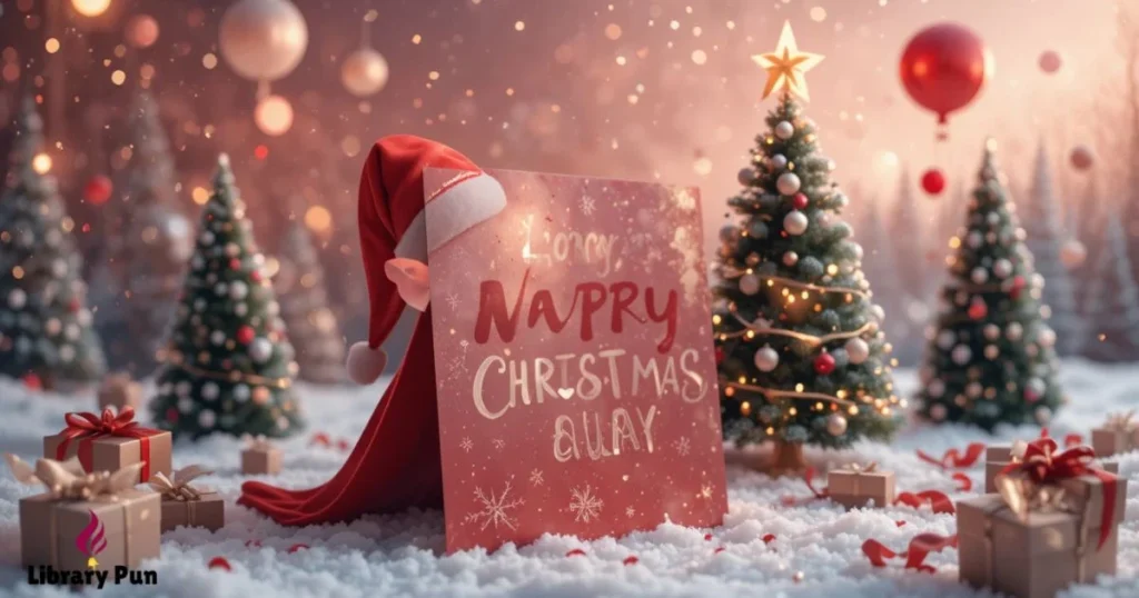 Romantic Christmas Cards Puns