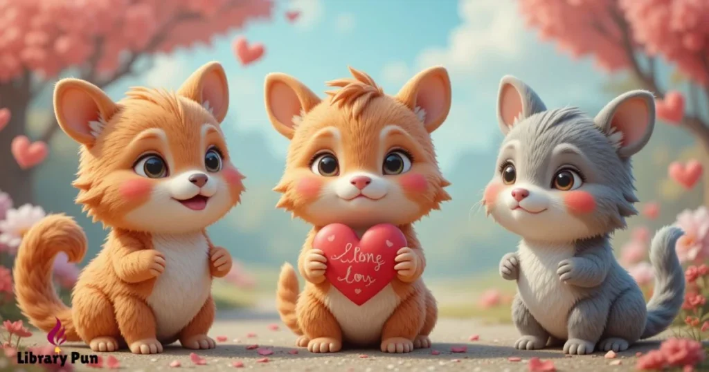 Short And Cute Animals Valentine Puns