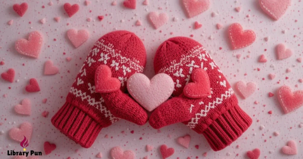 Sweet Valentines Day Mitten Puns