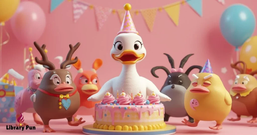 Birthday Duck Puns