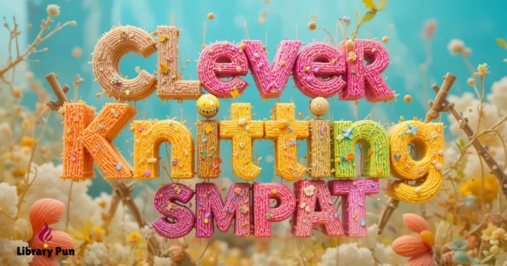 Clever Knitting Wordplay For Smart