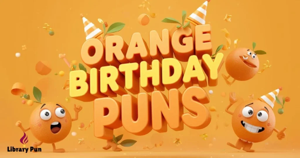 Orange Birthday Puns