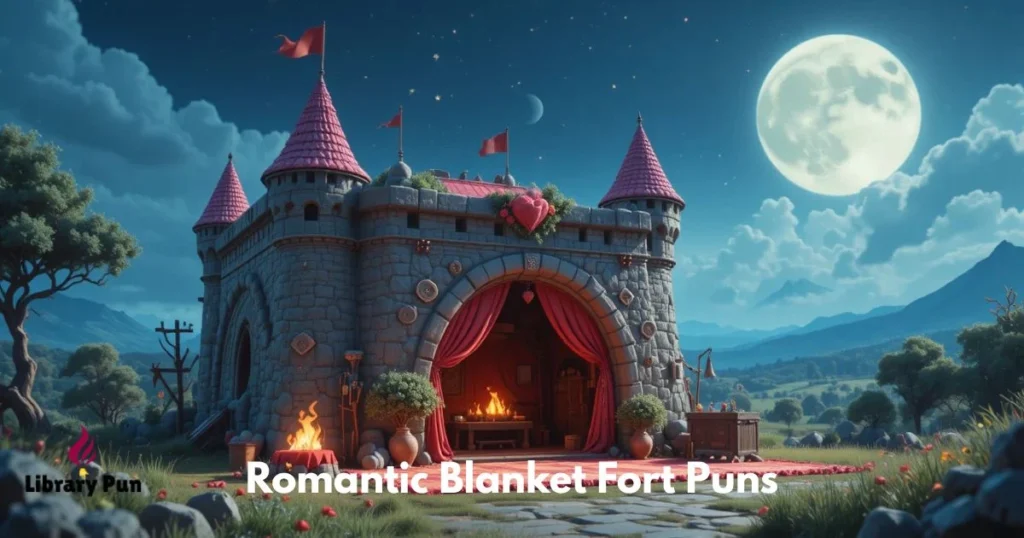 Romantic Blanket Fort Puns