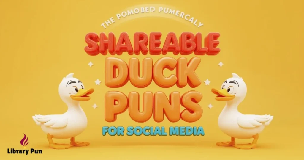 Shareable Duck Puns For Social Media