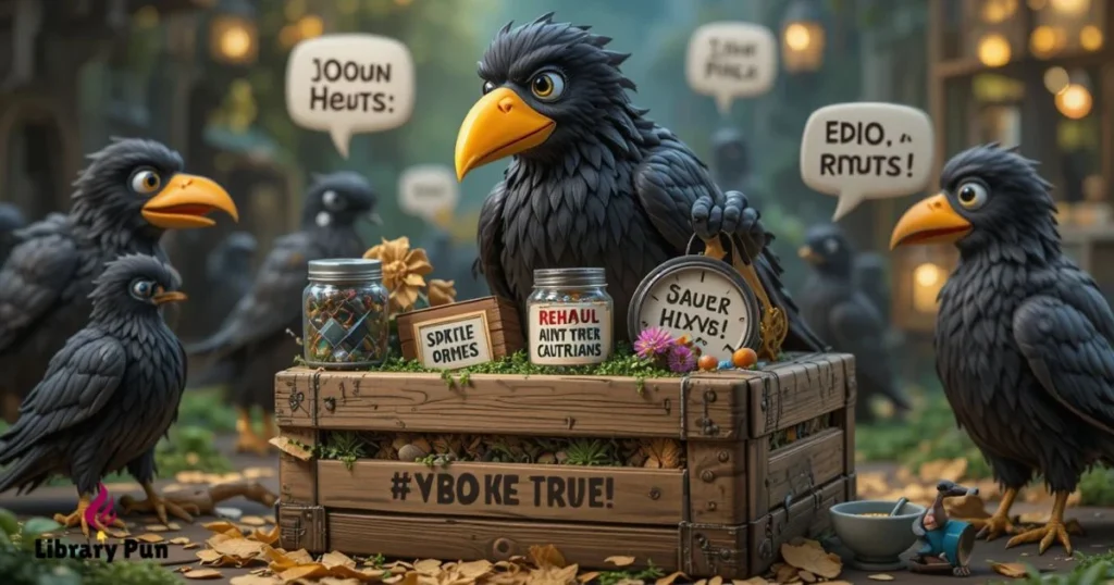 Adult Humor Crow Puns