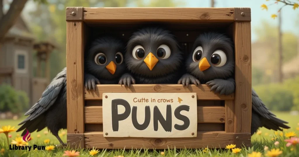 Cute Crow Puns