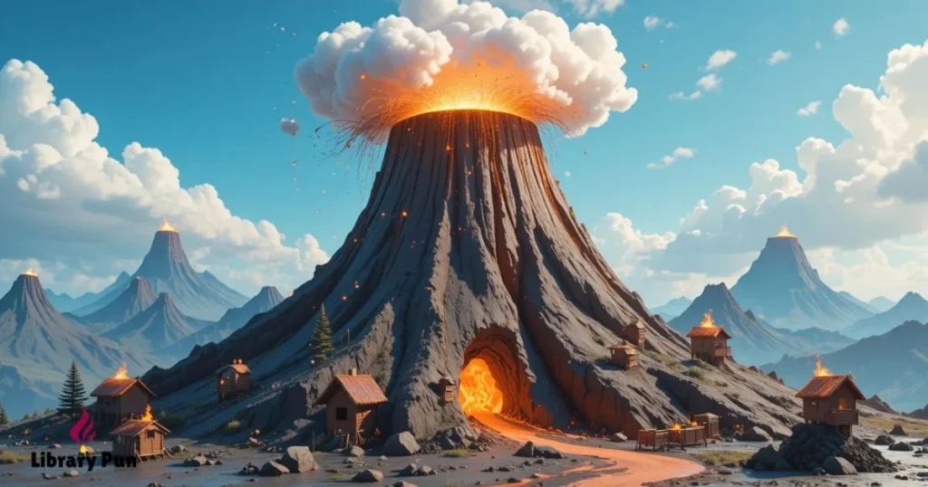 Holiday Volcano Puns