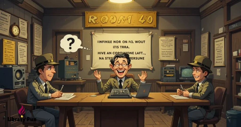 Room 40 Joke Explained