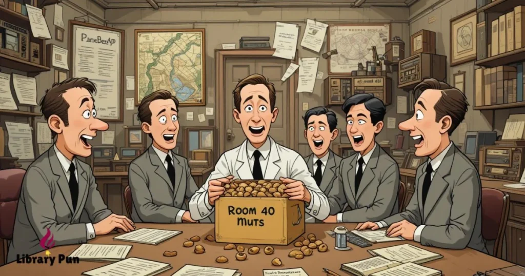 Room 40 Nuts Joke