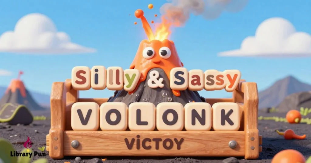 Silly And Sassy Volcano Wordplay