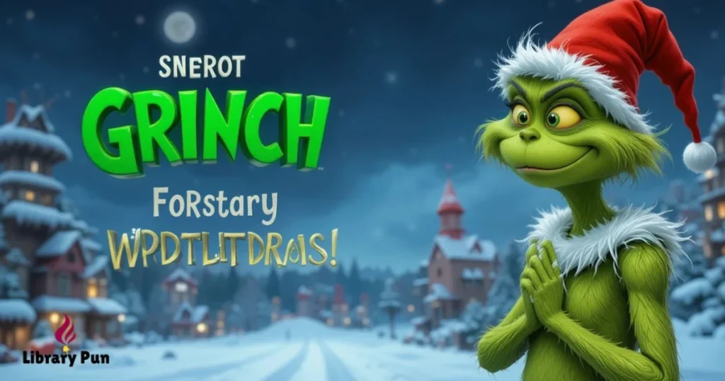 Best Grinch Themed Wordplay Jokes