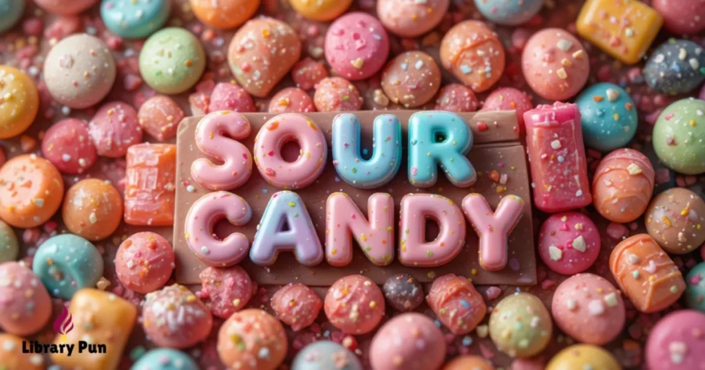 Clever Sour Candy Lines For Captions