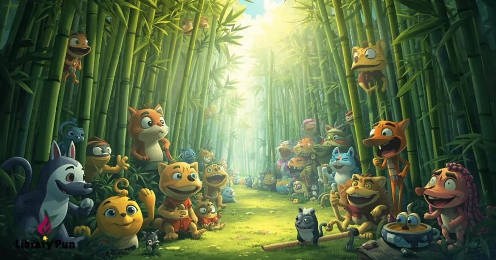 Creative Bamboo Decor And Garden Puns