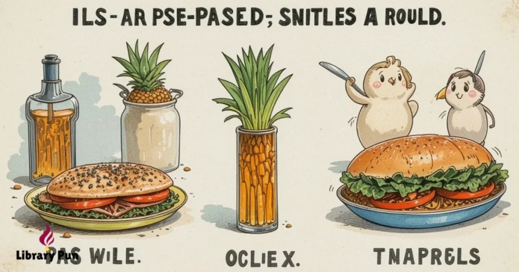 Food Inspired Iron Puns