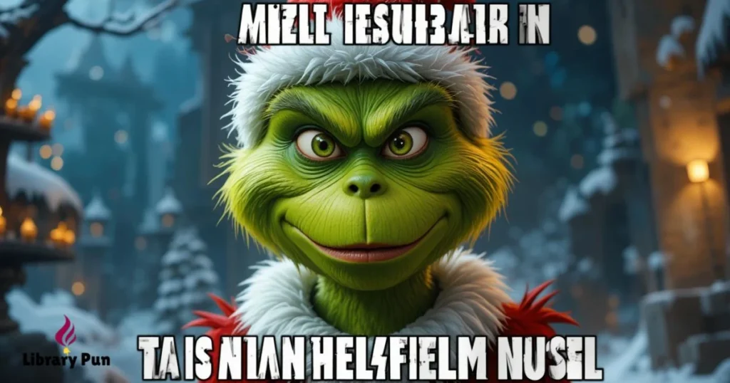 Funny Grinch Puns One Liners