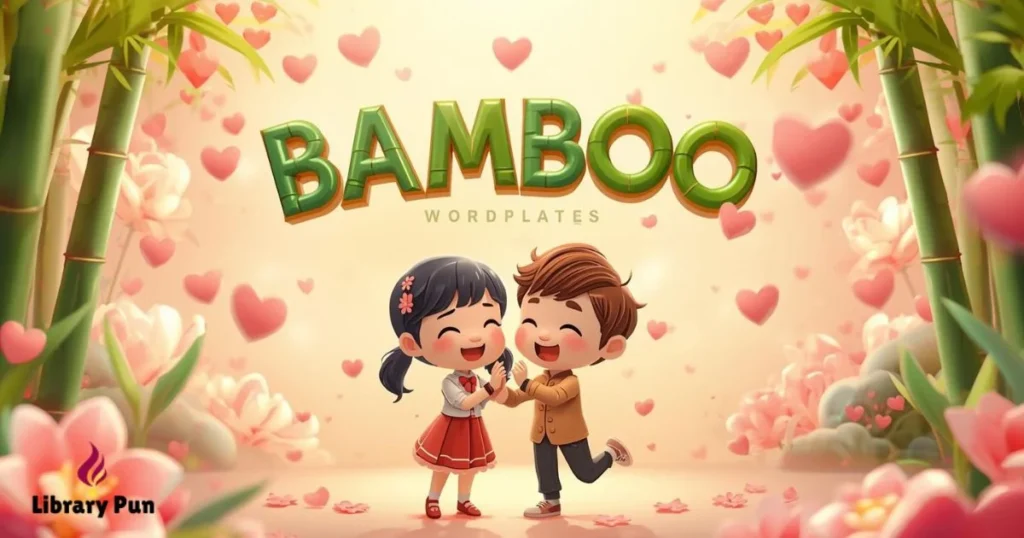 Romantic Bamboo Wordplays For Couples And Love