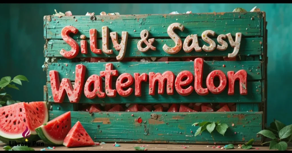 Silly And Sassy Watermelon Wordplay