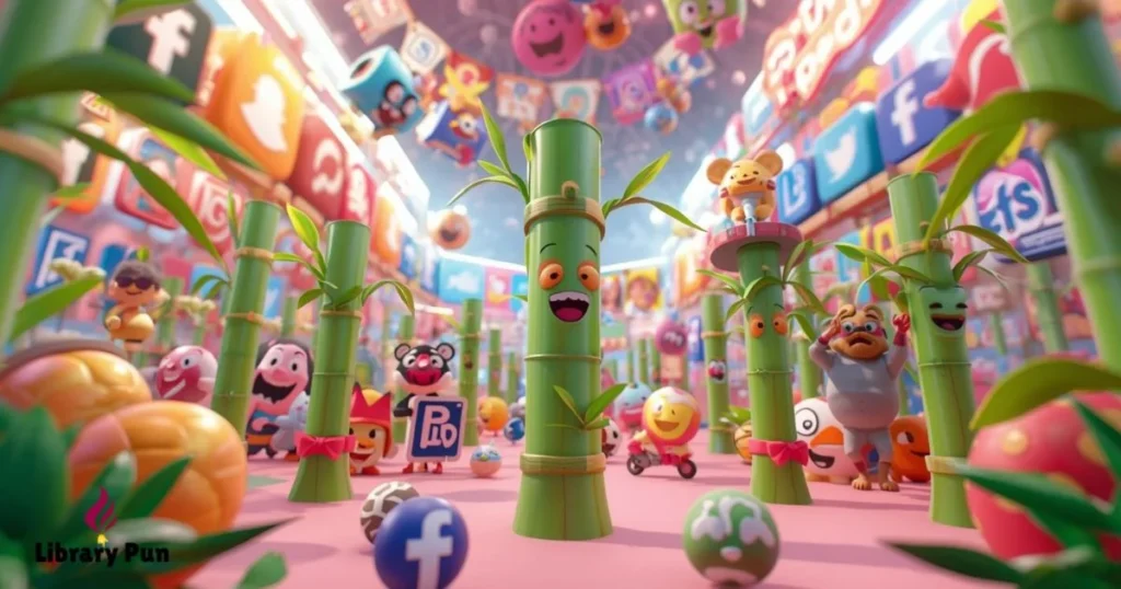 Social Media Bamboo Puns