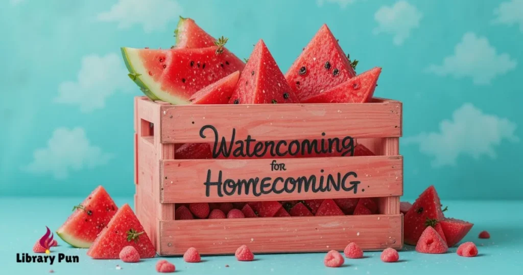 Watermelon Puns For Homecoming