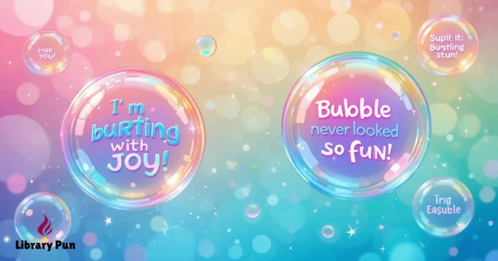 Bubble Puns One Liners
