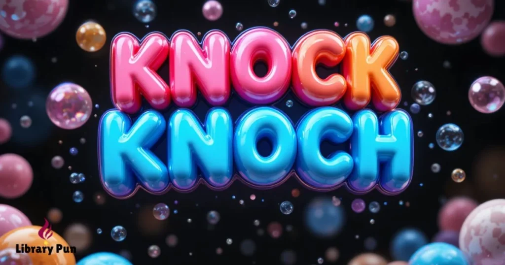 Knock Knock Bubble Jokes