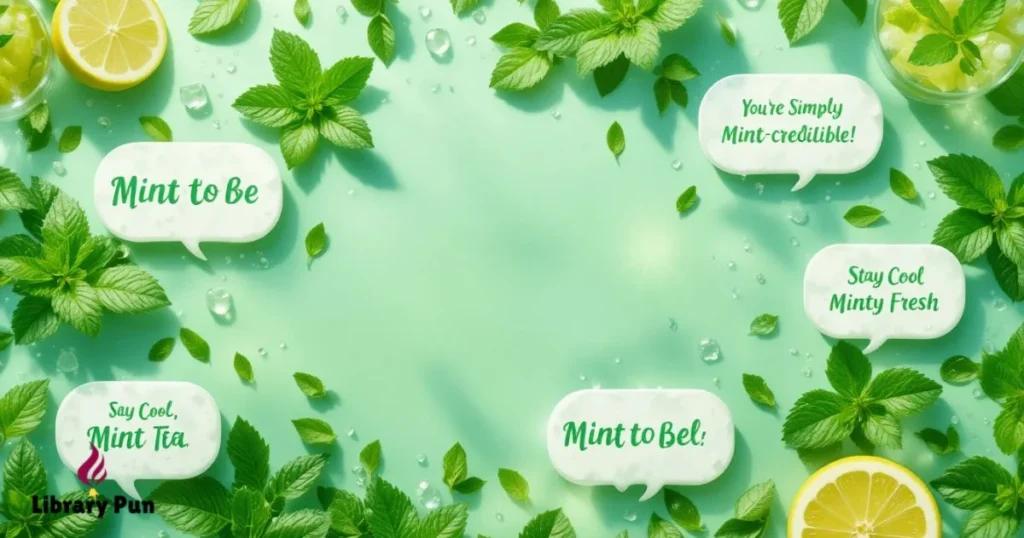 Mint Puns Captions For Instagram