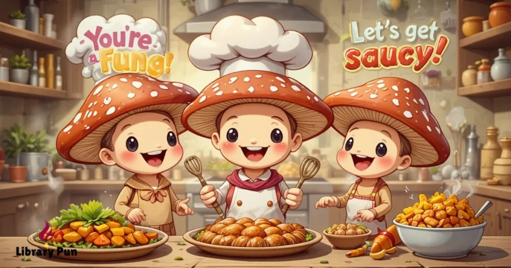 Mushroom Food Puns