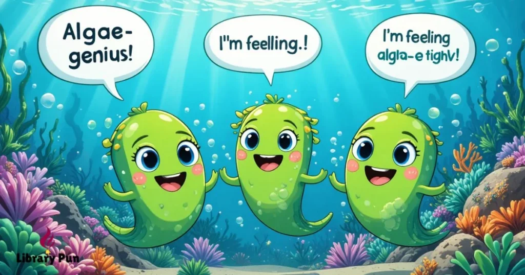 Algae Puns