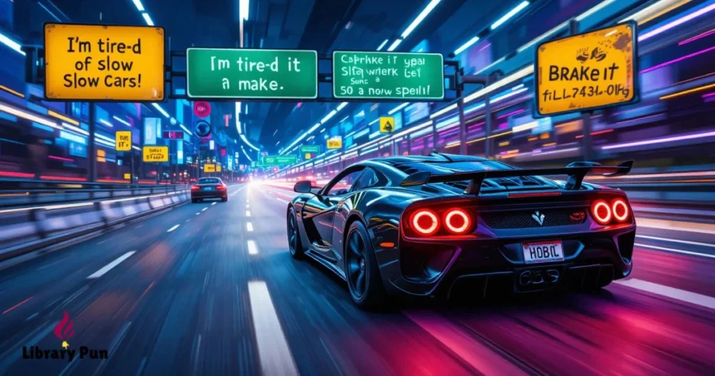 Car Speed Puns