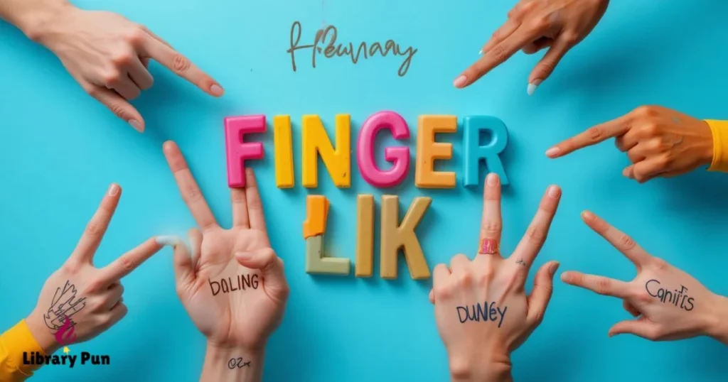 Clever Finger Puns For Instagram