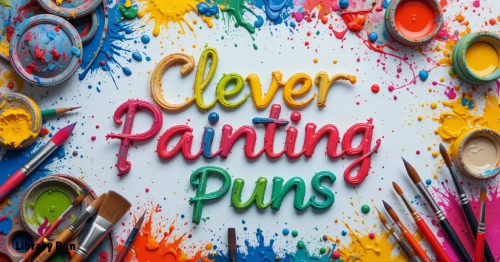 Clever Painting Puns For Instagram