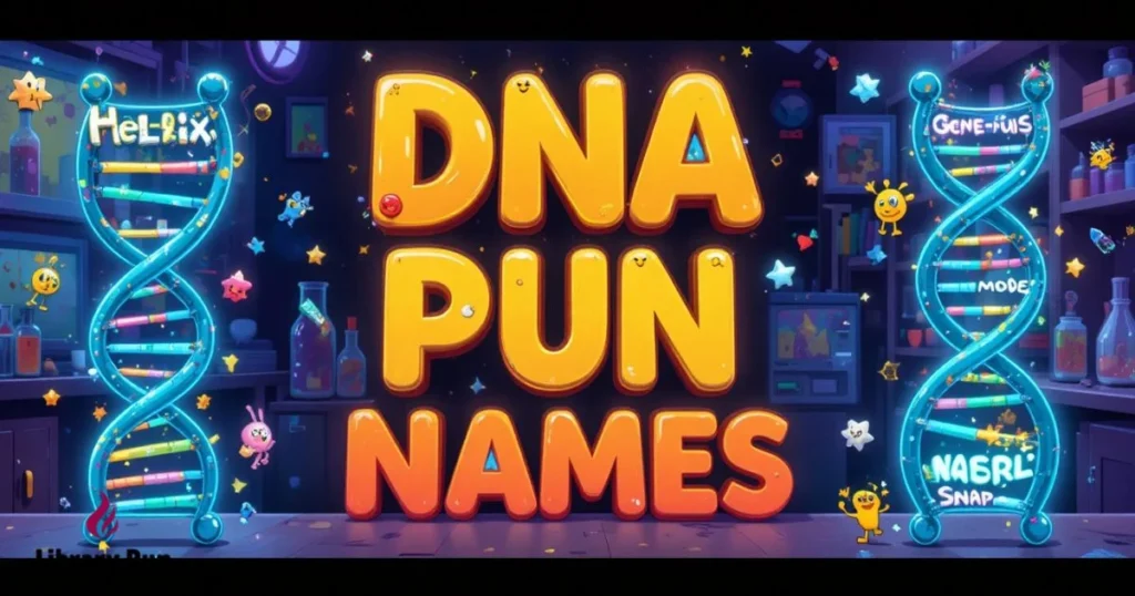 Dna Pun Names