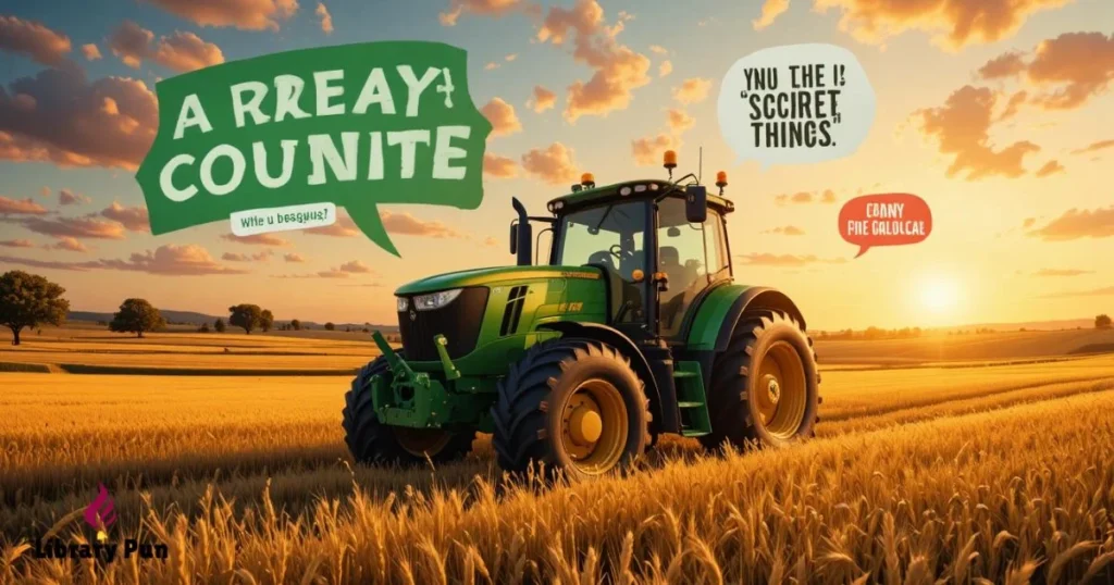 Iconic Sayings With A Tractor Twist