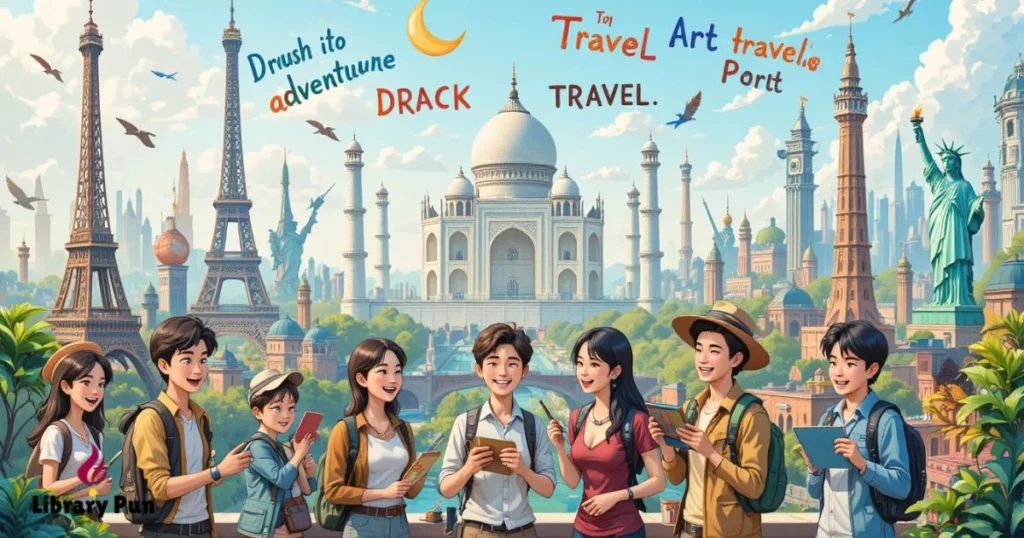 Painting Puns For Tourists And Travelers
