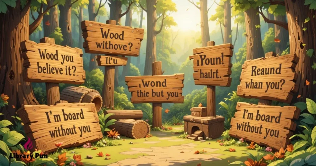 Punny Wood Quotes Thatll Make You Giggle