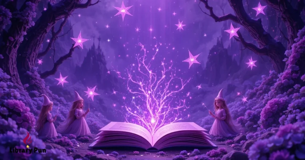 Purple Fantasy And Magic Puns